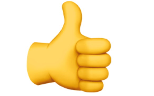 Daumen hoch Emoji