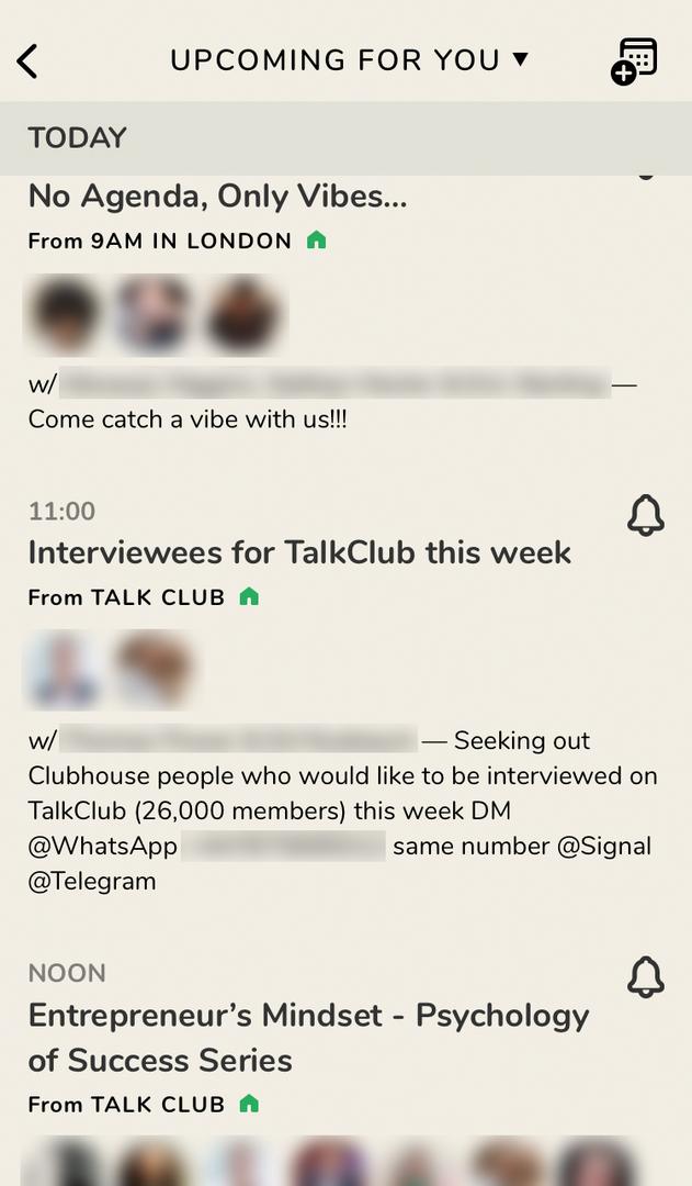 Clubhouse App