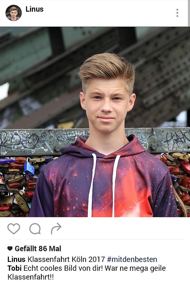 Linus in Instagram