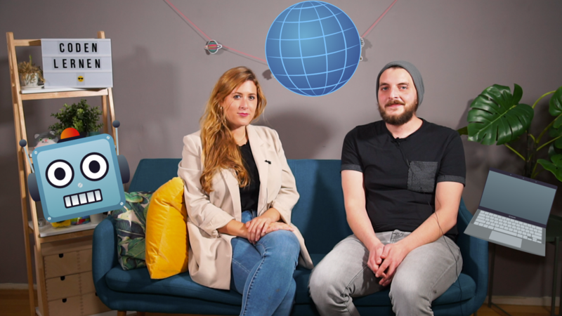 Kim und Marius im Handysektor Studio