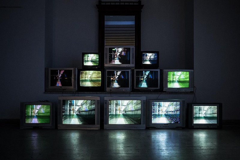 Nachrichten im TV schauen