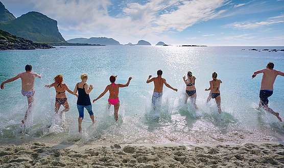 urlaub am strand roaming