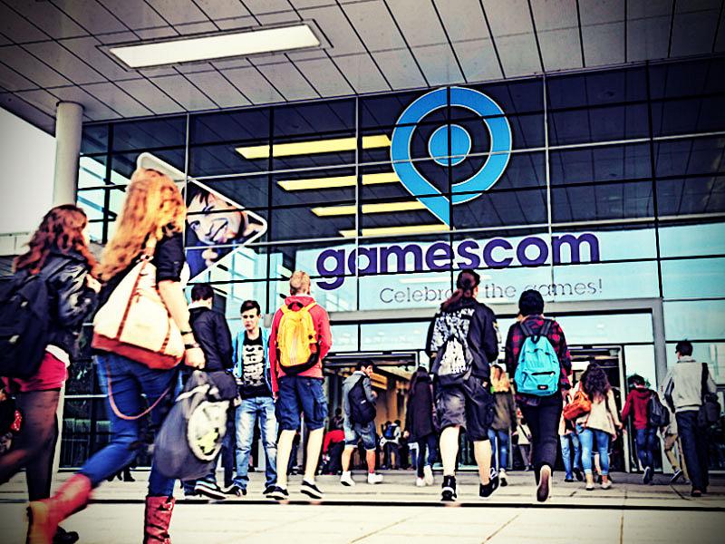 Messeeingang Gamescom