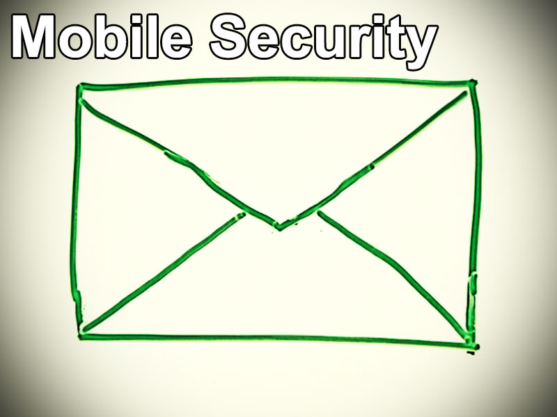 Gezeichneter Briefumschlag