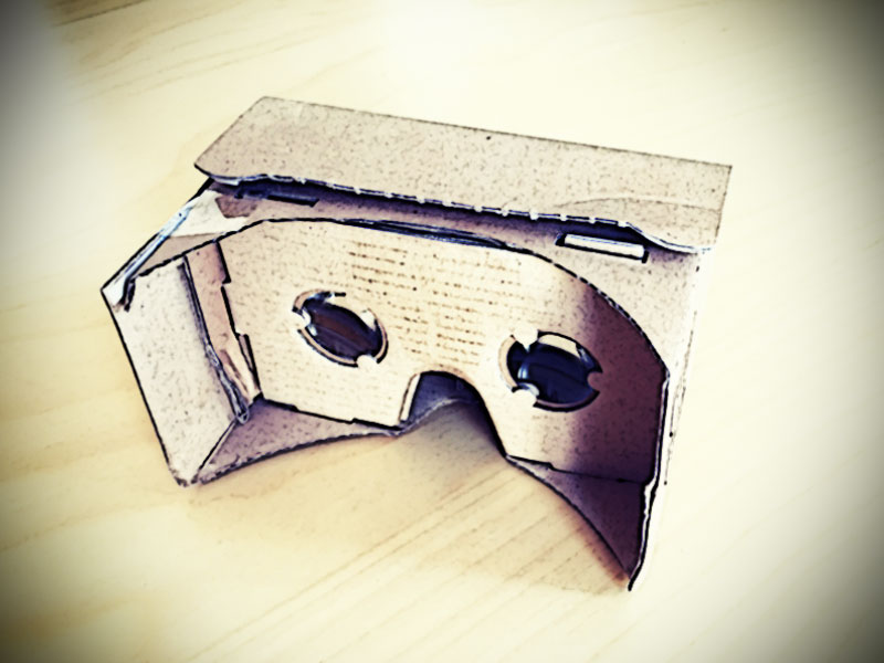Virtual-Reality-Brille Cardboard