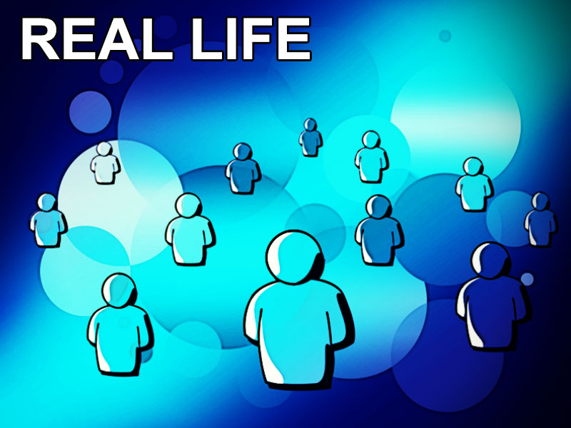 Silhoetten vor Clouds