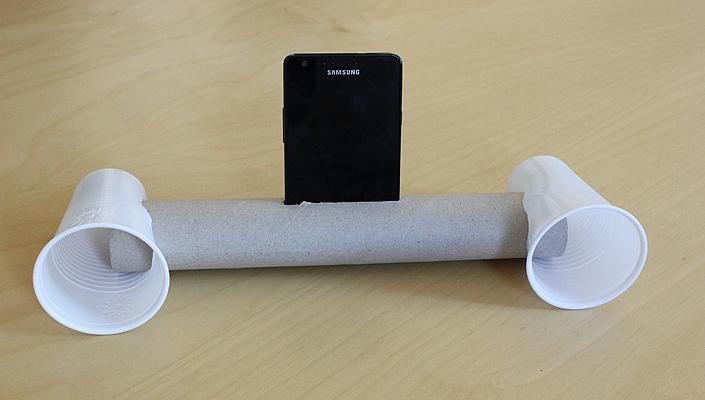 Smartphone Lautsprecher DIY