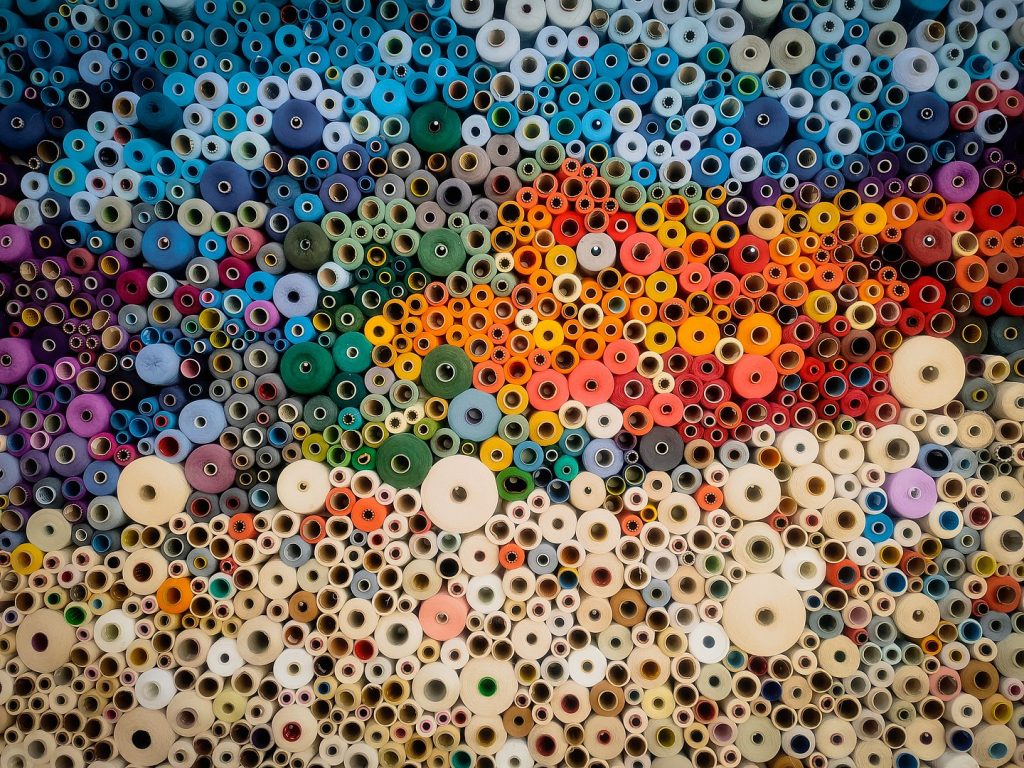 fäden als sinnbild für threads