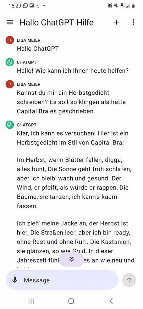 App-Test ChatGPT App